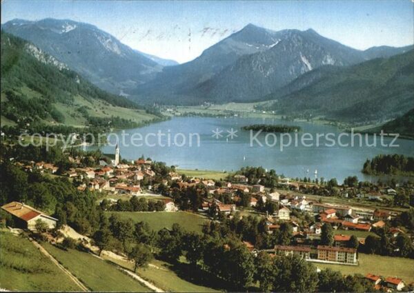 Schliersee mit Jägerkamp und Brecherspitze