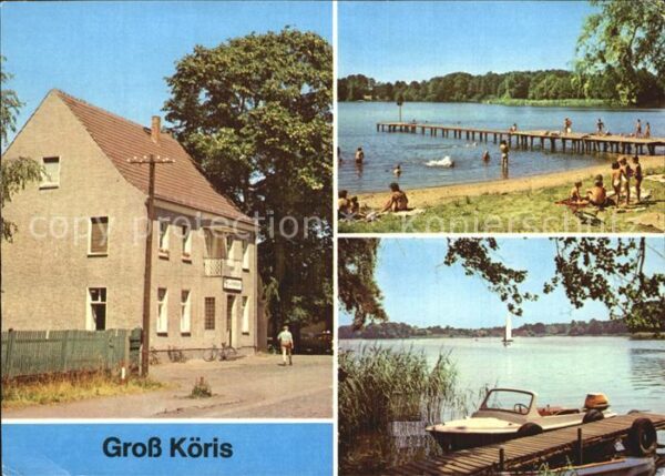 Gross Koeris HOG Zur Eisenbahn Freibad Schulzensee K