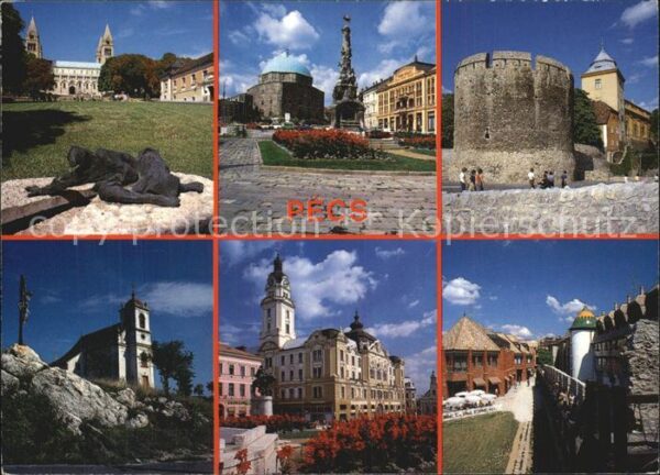 Pecs Kirchen und Schlösser