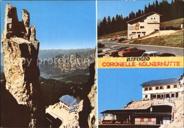 Dolomiten Rosengartengruppe Rifugio Coronelle Köl