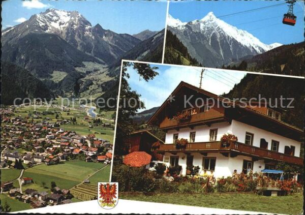 Mayrhofen Zillertal Gästehaus Elisabeth Seilbahn Panorama