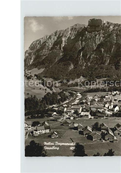 Mellau Vorarlberg Fliegeraufnahme