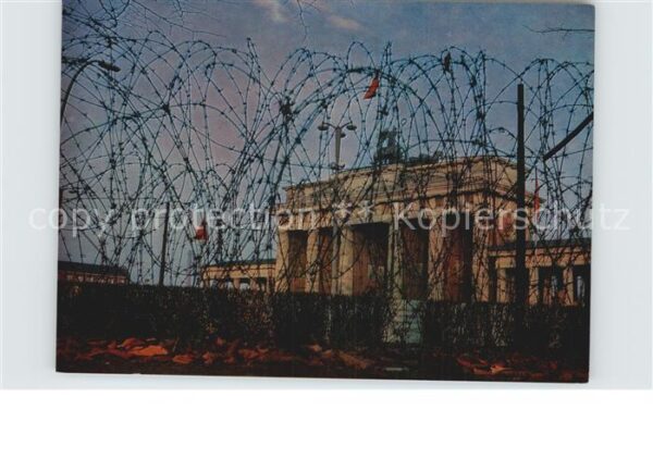 Berlin Brandenburger Tor nach 1961