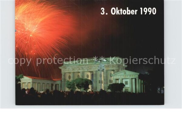 Berlin Brandenburger Tor Feuerwerk