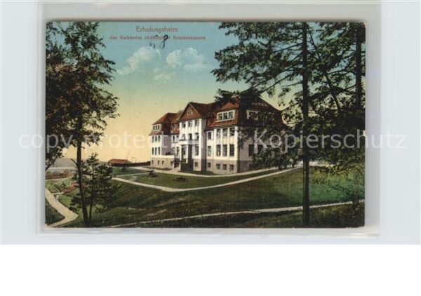 Jonsdorf Erholungsheim des Verbandes südlausitze