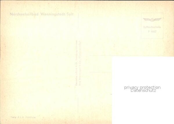 Wenningstedt Sylt Fliegeraufnahme – Bild 2
