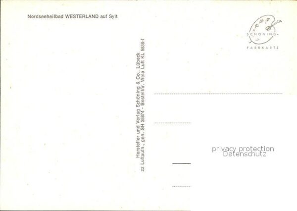 Westerland Sylt Strand Hotels Fliegeraufnahme – Bild 2