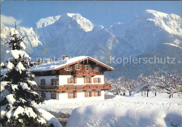 Schoenau Berchtesgaden mit Göll und Brett