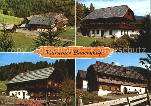 Kaernten Kärntner Bauernhöfe