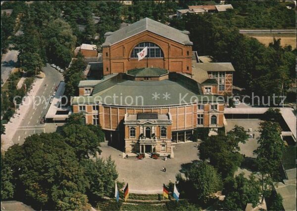 Bayreuth Richard Wagner Festspielhaus Fliegerauf