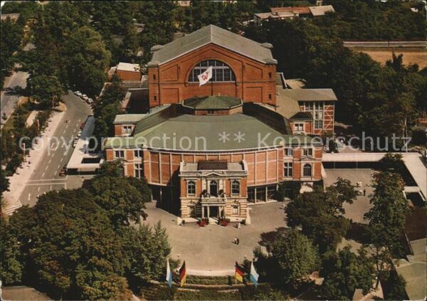 Bayreuth Richard Wagner Festspielhaus Fliegerauf
