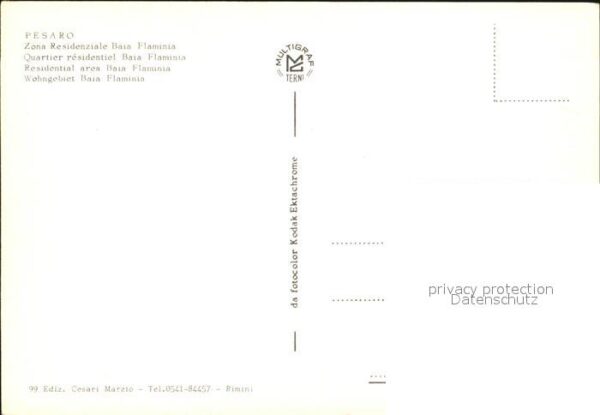 Pesaro Zona Residenziale Baia Flaminia Piscina – Bild 2