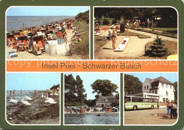 Insel Poel Schwarzer Busch Minigolf Strand Reisebu