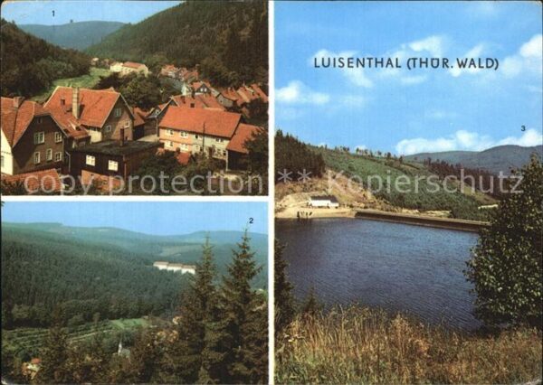 Luisenthal Teilansicht FDGB Erholungsheim Adolf De