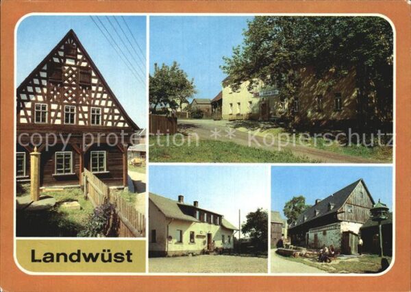 Landwuest Bauernmuseum Konsum Gaststätte Goldener