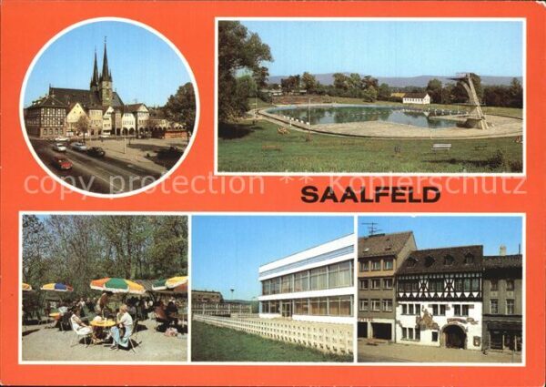 Saalfeld Saale Johanniskirche Schwimmbad Grottenschenk