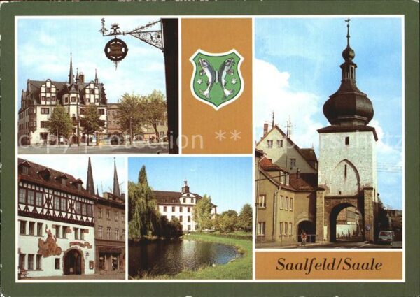 Saalfeld Saale Rathaus Blankenburger Tor HOG Das Loch