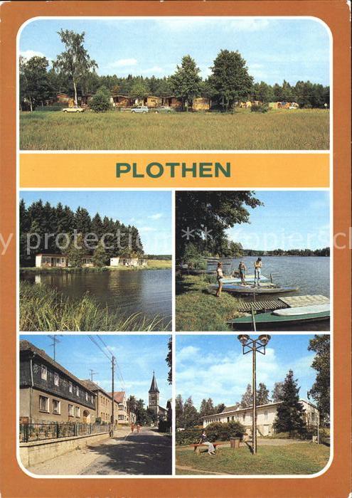 Plothen Fürstenteich Hausteich Ortsmotiv Jugend