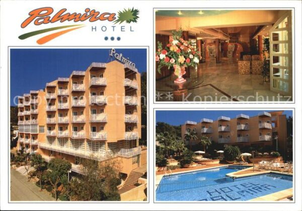 Paguera Mallorca Islas Baleares Palmira Hotel Foyer Pool