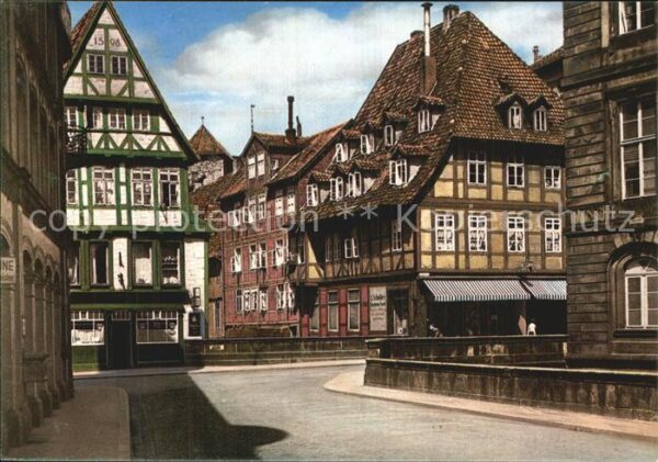 Alt Hannover Brücke am Leineschloss