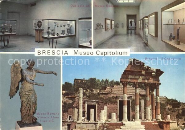 Brescia Museo Capitolium Due sale del Musea Rom