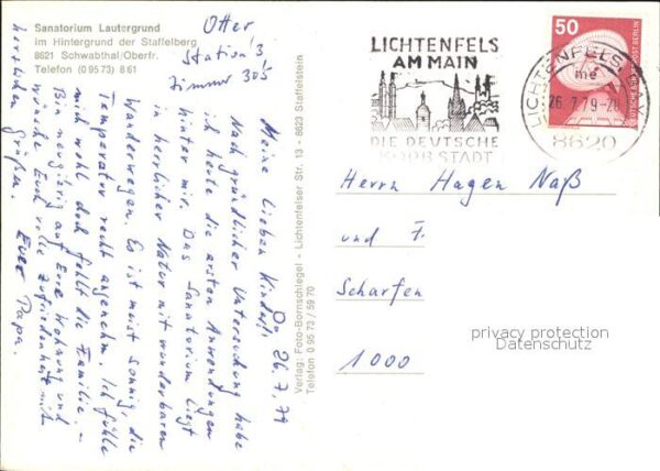 Schwabthal Sanatorium Lautergrund Fliegeraufnahme – Bild 2