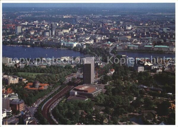 Hamburg SAS Plaza Hotel Fliegeraufnahme