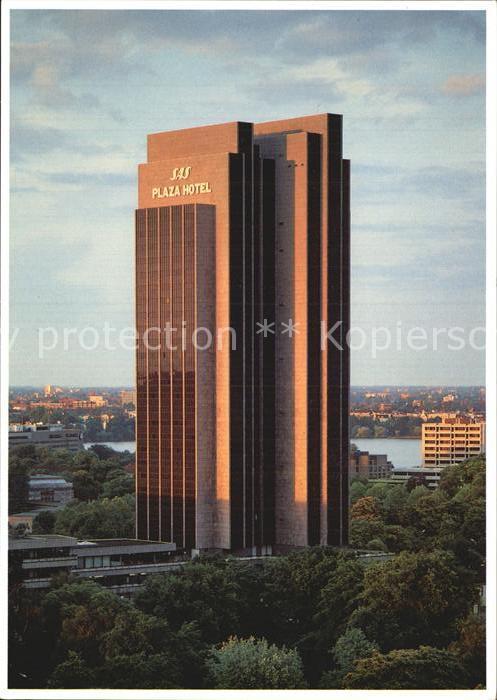 Hamburg SAS Plaza Hotel Fliegeraufnahme