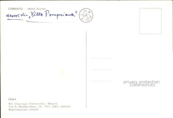 Sorrento Campania Hotel Sirena – Bild 2