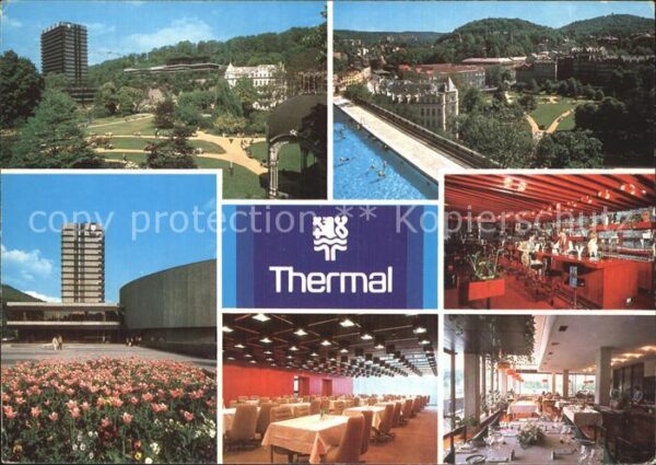 Karlovy Vary Thermal lazenske sanatorium Schwimmbad