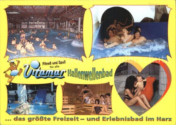 Bad Lauterberg Vitamar Hallenwellenbad Wasserrutsche S