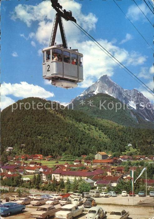 Mittenwald Bayern Karwendelbahn Wettersteinspitze