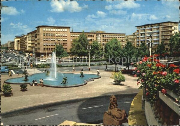 Mannheim Die Planken Fontäne