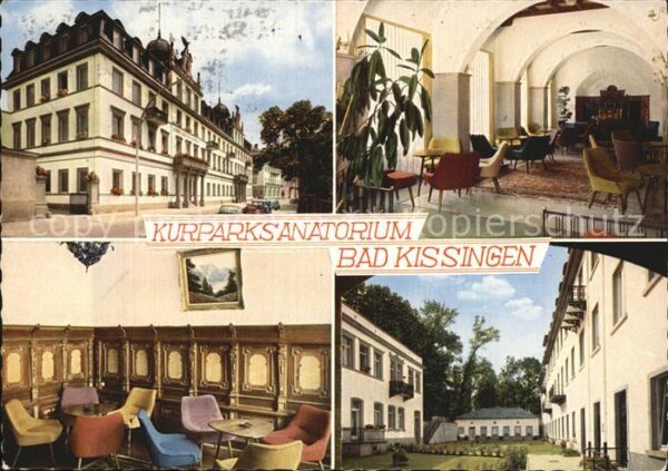 Bad Kissingen Kurparksanatorium Teilansichten