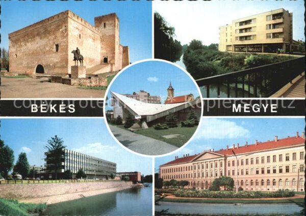 Bekes Megye Schloss Teilansichten