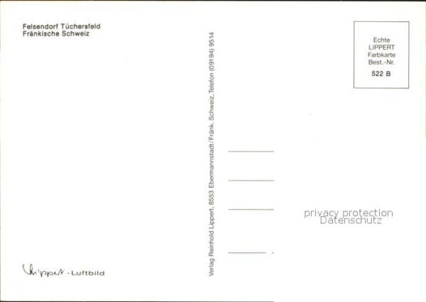 Tuechersfeld Felsendorf Fliegeraufnahme – Bild 2