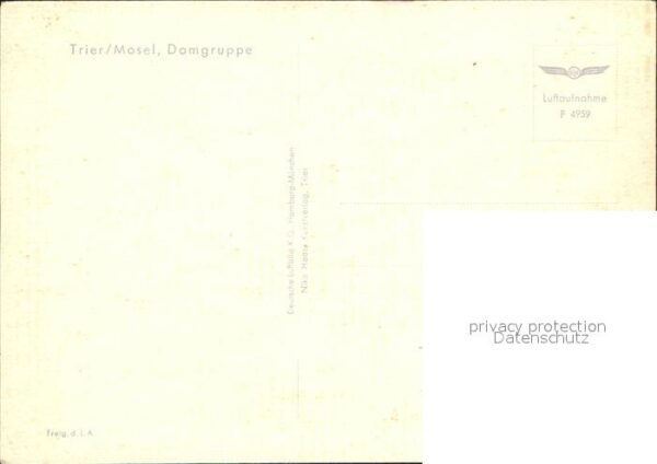Trier Domgruppe Fliegeraufnahme – Bild 2