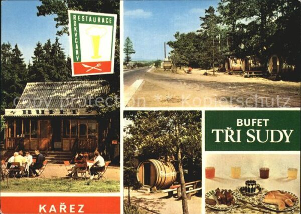 Karez Bufet Tri Sudy Gartenterrasse Fass Früh