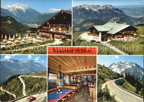 Berchtesgaden Rossfeldhütte Terrasse Gastraum Serpent