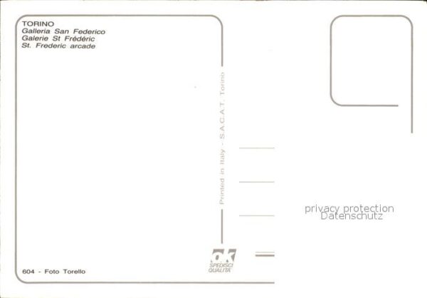 Torino Galeria San Federico – Bild 2