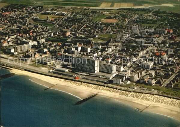 Westerland Sylt Fliegeraufnahme