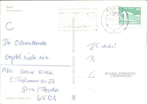 Gera Sonnenbrunnen – Bild 2