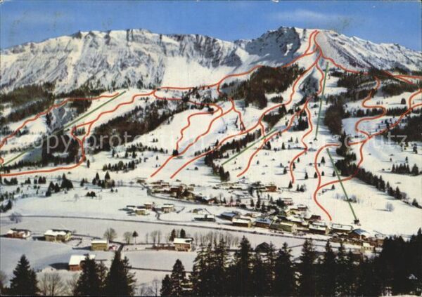 Oberjoch Skigebiet am Iseler