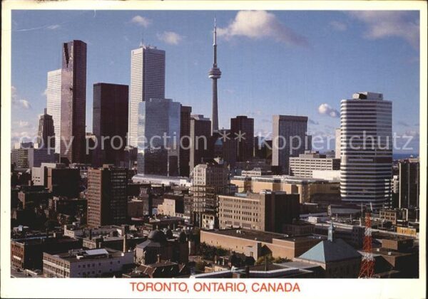 Toronto Canada Skyline Neill Wycik College Hotel
