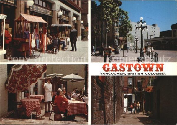 Vancouver British Columbia Gastown View parcial