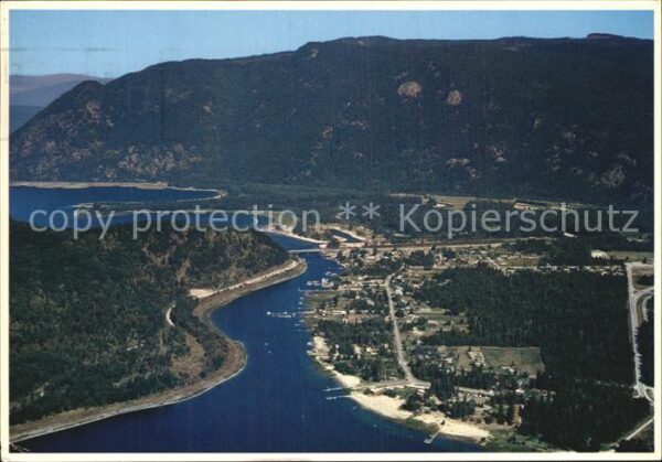 Sicamous Fliegeraufnahme