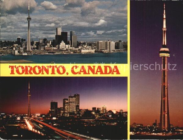 Toronto Canada Skyline Tower CN