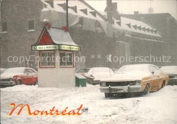 Montreal Quebec im Winter
