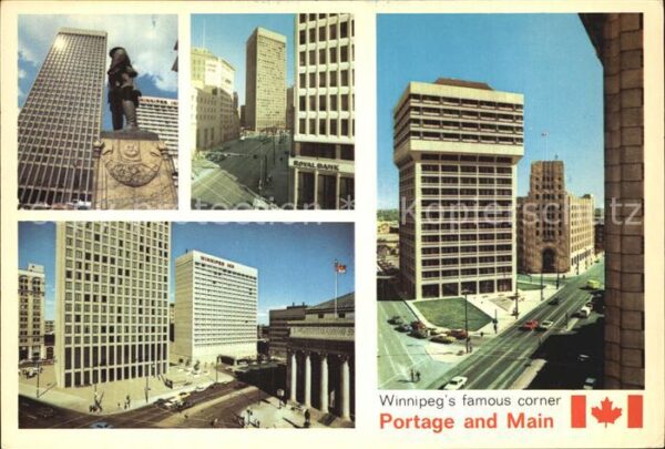 Winnipeg Corner Portage and Main