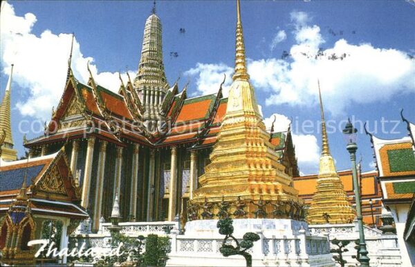 Thailand Wat Pra Kaew Temple of the Emerald Budd